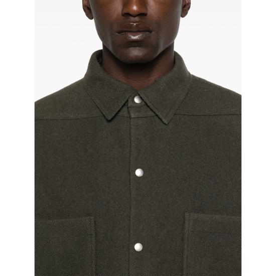 25FW 릭 오웬스 코트 RU02E1739 WBD 09 GREEN - RICK OWENS