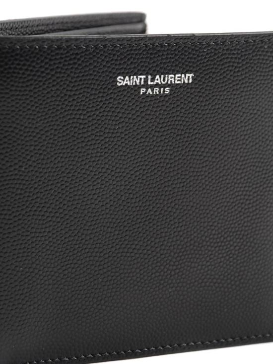  생로랑 로고 이스트/웨스트 반지갑 396307BTY0N1000 Black - SAINT LAURENT
