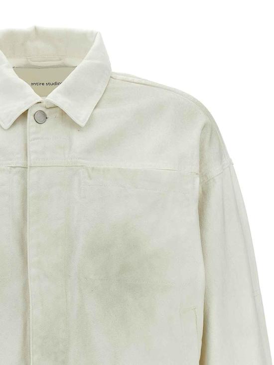 25SS 엔타이어 스튜디오 수트 자켓 ES2427BOBO White - ENTIRE STUDIOS