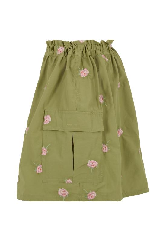 25FW [키즈] 스텔라 맥카트니 스커트 TX7B01 Z3054 727EM GREEN - STELLA MCCARTNEY