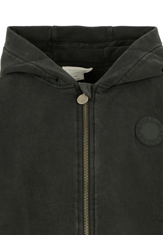 25FW [키즈] 스텔라 맥카트니 트레이닝 상의 TX4R60 Z3059 930 BLACK - STELLA MCCARTNEY