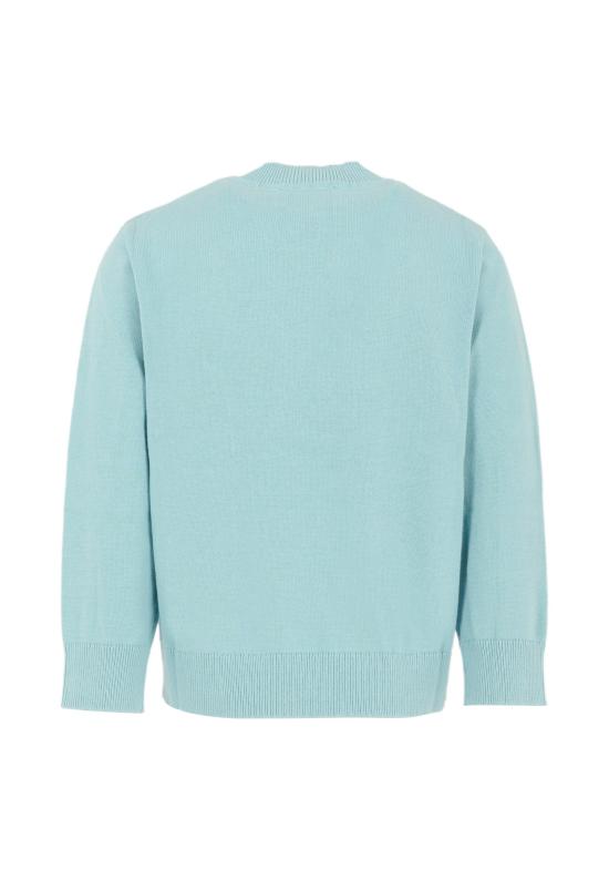 25FW [키즈] 스텔라 맥카트니 니트/스웻셔츠 TX9P60 Z1876 670 LIGHT BLUE - STELLA MCCARTNEY