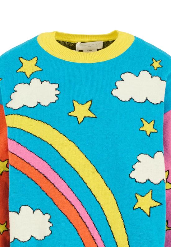 25FW [키즈] 스텔라 맥카트니 니트/스웻셔츠 TX9A70 Z1528 999 MULTICOLOR - STELLA MCCARTNEY