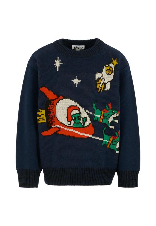 25FW [키즈] 몰로 니트/스웻셔츠 1W25K204 9673 BLUE