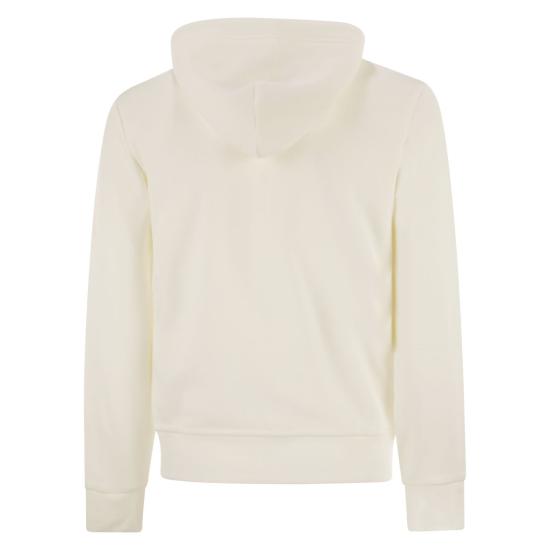 26SS 폴로 랄프로렌 더블 니트 후드 집업  710881517 WHITE - POLO RALPH LAUREN