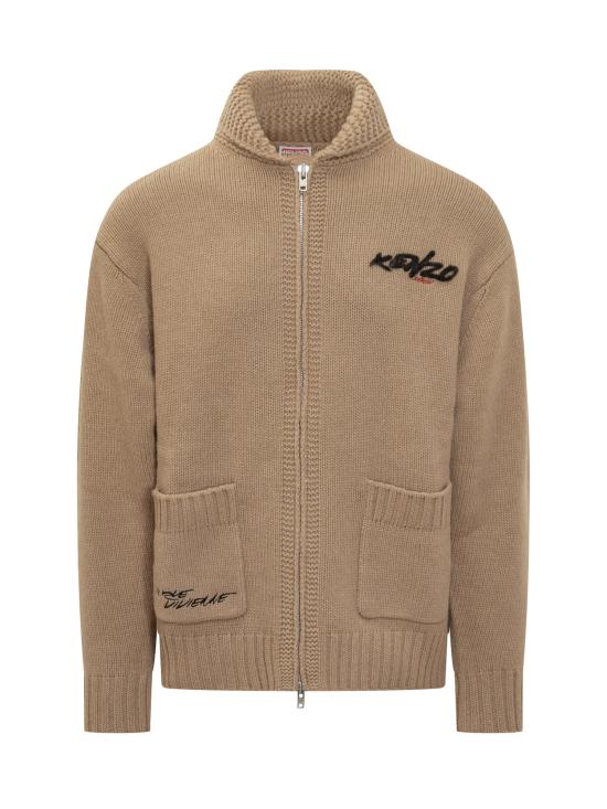 25FW 겐조 집업 니트 FF65CA7413CK 11 BEIGE