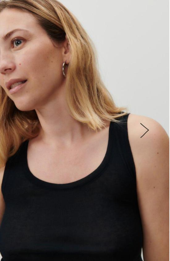  아메리칸 빈티지 민소매 티셔츠 매사추세츠 탱크탑 - AMERICAN VINTAGE