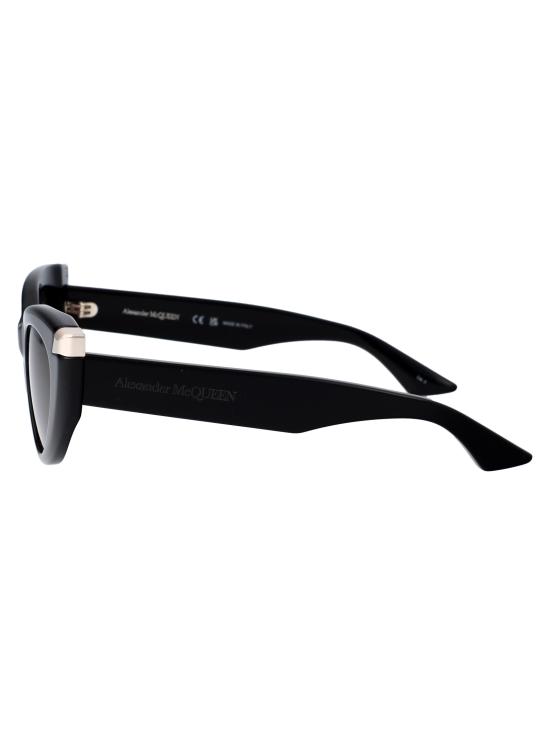 26SS 알렉산더 맥퀸 선글라스 AM0442S 001 black - ALEXANDER MCQUEEN