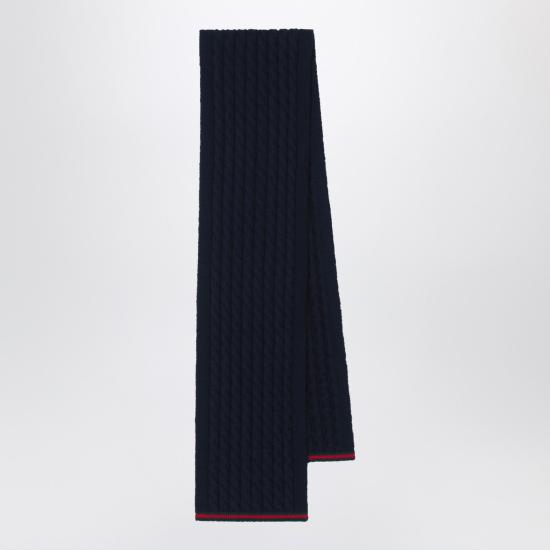 25FW [키즈] 구찌 스카프 8289134K206 Blue