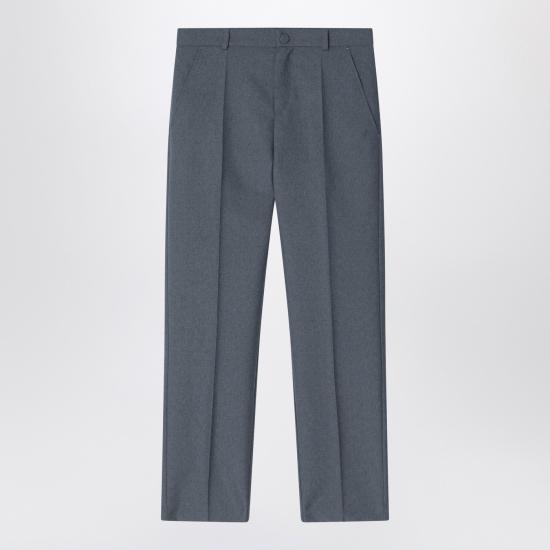 25FW [키즈] 구찌 스트레이트 팬츠 831674XWA1Z Grey