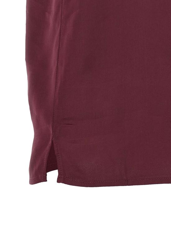 25FW 트윈셋 민소매 티셔츠 252TP248105609 Bordeaux - TWINSET