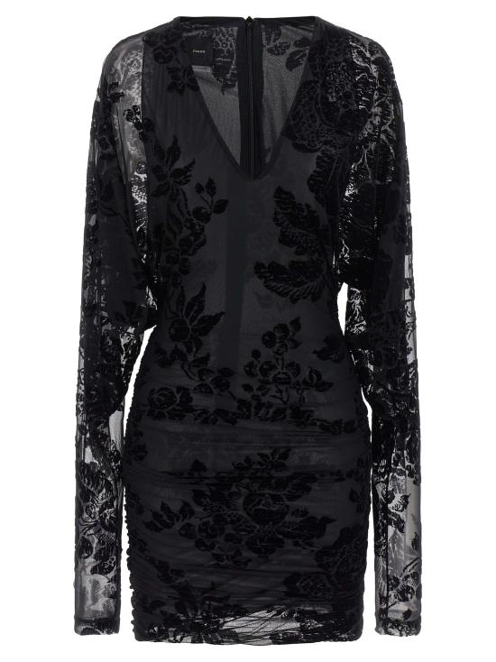 25FW 핑코 숏 원피스 105624A2QDZD0 Black