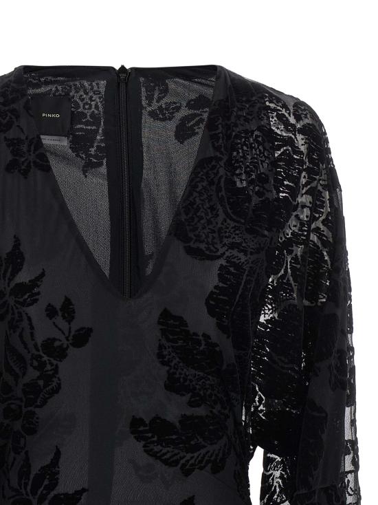 25FW 핑코 숏 원피스 105624A2QDZD0 Black - PINKO