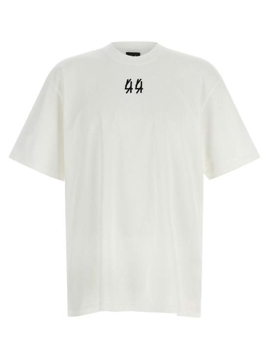 25FW 44레이블 반팔 티셔츠 B0030556FA582P673 White