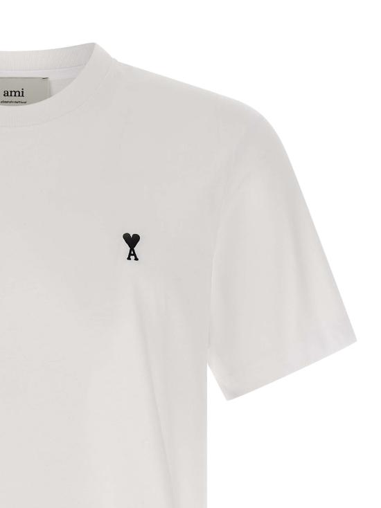 26SS 아미 탑 HTS346724100 White - AMI