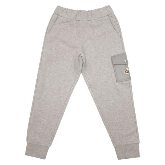 25FW [키즈] 몽클레어 스트레이트 팬츠 K29548H00008 GREY