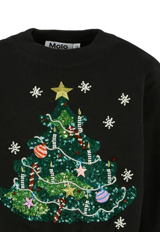 25FW [키즈] 몰로 니트/스웻셔츠 2W25J207 9709 BLACK - MOLO