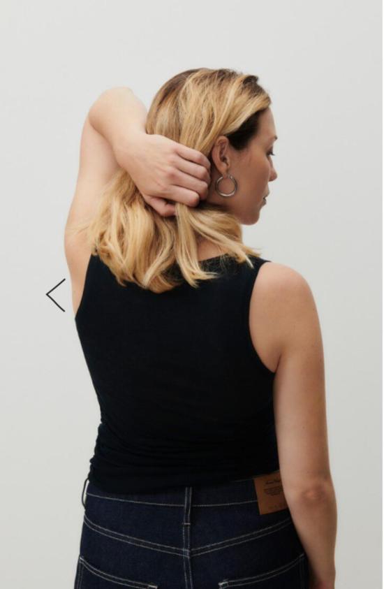  아메리칸 빈티지 민소매 티셔츠 매사추세츠 탱크탑 - AMERICAN VINTAGE