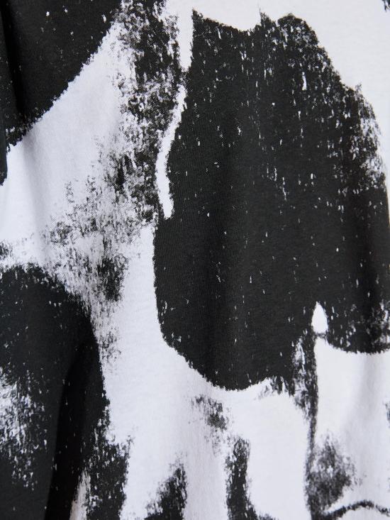 25FW 알렉산더 맥퀸 반팔 티셔츠 815067 QTAC50909 White - ALEXANDER MCQUEEN