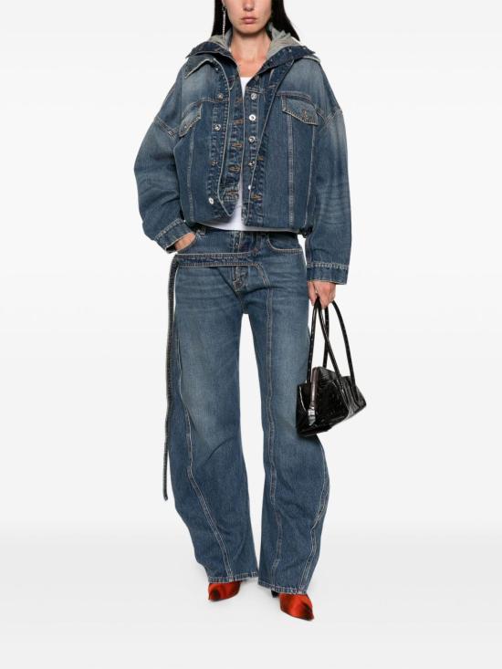 25FW 장 폴 고티에 데님 자켓 UJA006D024 57 Blue