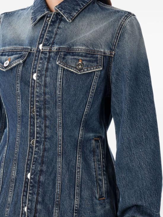 25FW 장 폴 고티에 데님 자켓 WJA003D024 57 Blue - JEAN PAUL GAULTIER