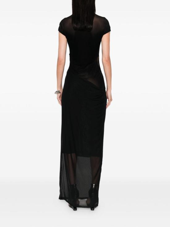 25FW 장 폴 고티에 롱 원피스 WDR046M001 Black - JEAN PAUL GAULTIER