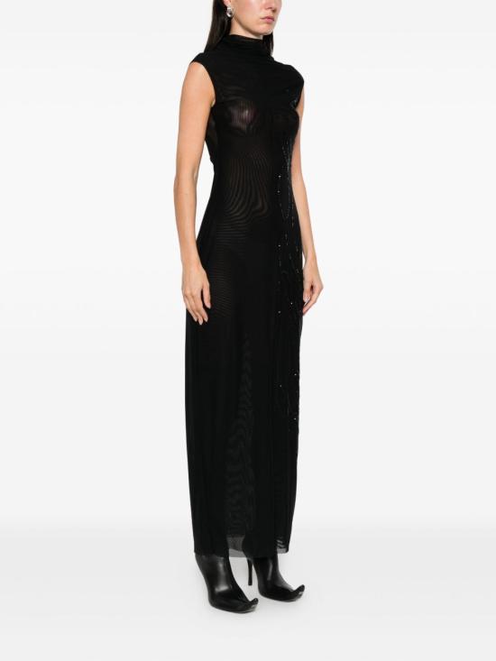 25FW 장 폴 고티에 미디 원피스 WDR022M001 Black - JEAN PAUL GAULTIER