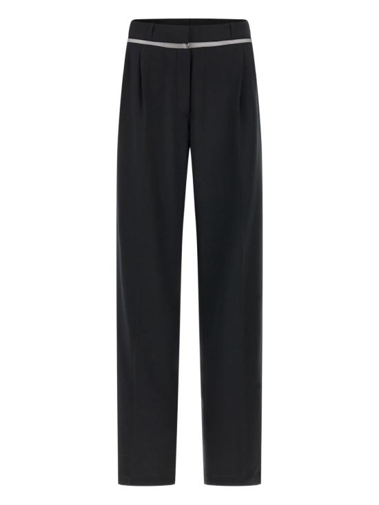 25FW 넨시 도자카 스트레이트 팬츠 NDSS25TRS065 BLACK Black