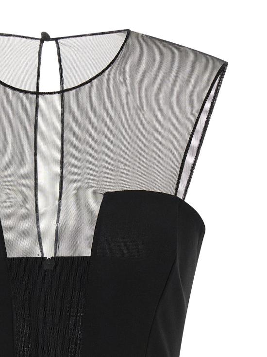 25FW 넨시 도자카 숏 원피스 NDDR2641000100 BLACK Black - NENSI DOJAKA