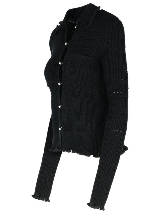 25SS 랑방 가디건 RW CA0031 K055 P2510 Black - LANVIN