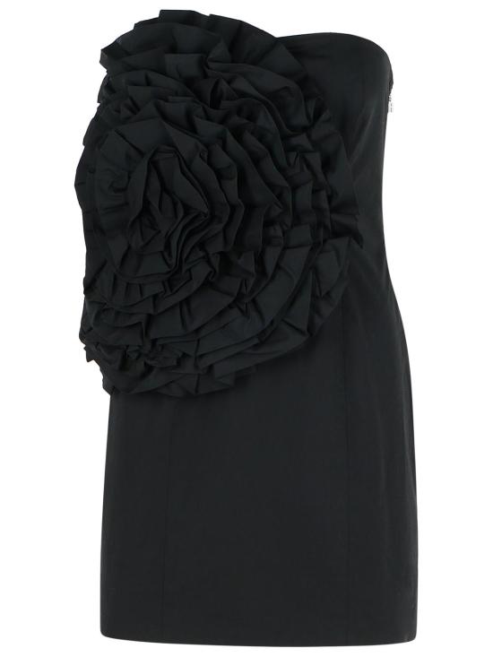 25SS 로테이트 숏 원피스 113839100100 Black