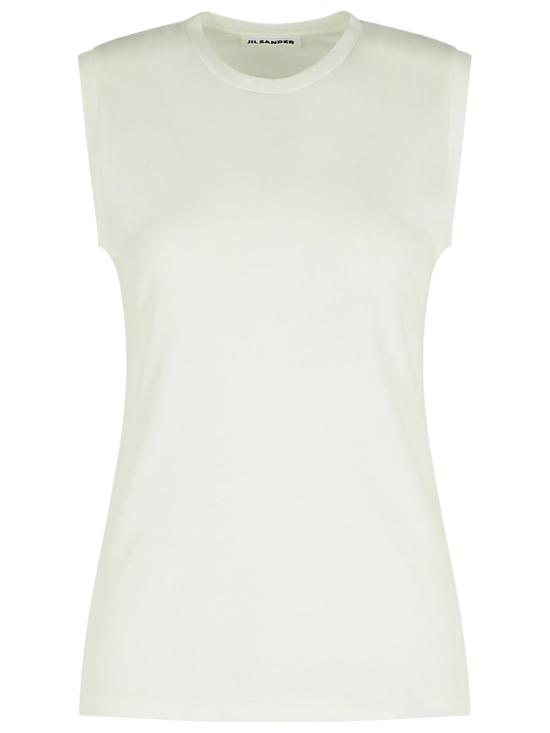 25SS 질샌더 긴팔 티셔츠 J03FV0117 J20145100 White - JIL SANDER