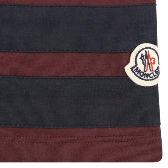 25FW [키즈] 몽클레어 티셔츠 K29548C00003 BORDEAUX - MONCLER