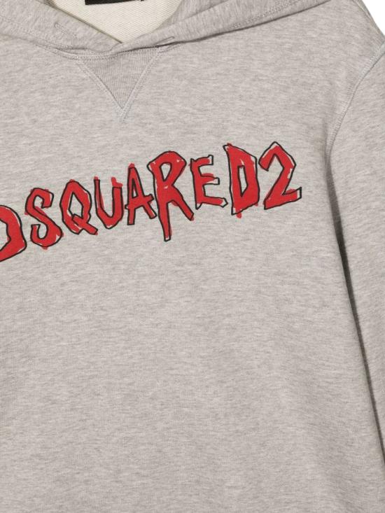  [주니어] 디스퀘어드2 풀오버 DQ1239T D0A19DQ911 GREY - DSQUARED2