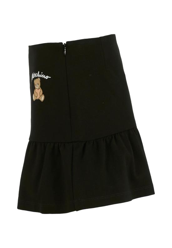 25FW [키즈] 모스키노 스커트 HDJ03W LJA00 60100 BLACK - MOSCHINO