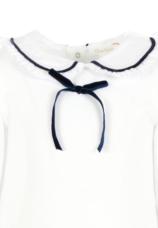 25FW [키즈] 파타츄 탑 PAP TSH4133470 360 WHITE - PATACHOU