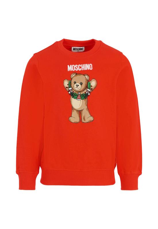 25FW [키즈] 모스키노 니트/스웻셔츠 HQF08V LCA14 50109 RED