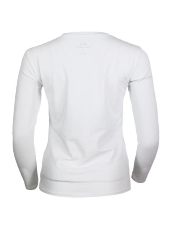 25FW 알마니 긴팔 티셔츠 XW001353AF17173 U0002 White - ARMANI