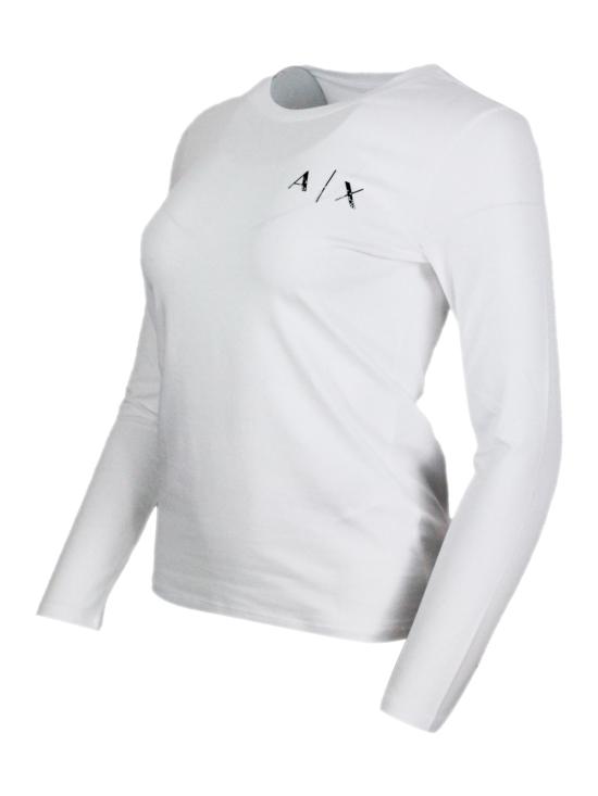 25FW 알마니 긴팔 티셔츠 XW001353AF17173 U0002 White - ARMANI