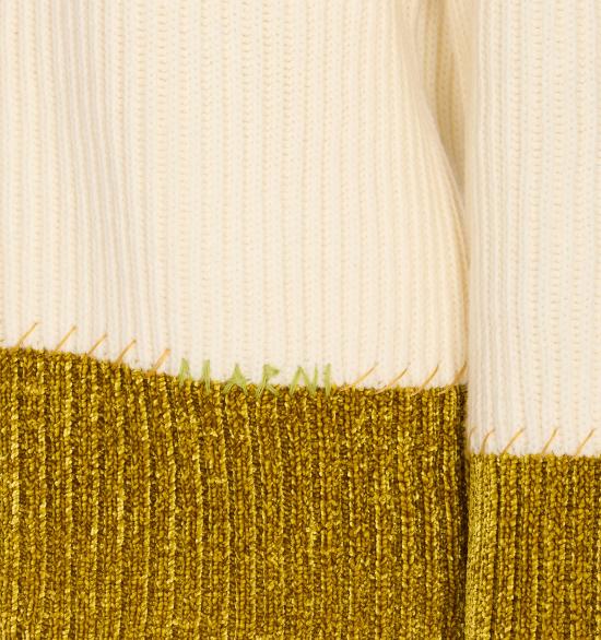 25FW 마르니 스웨터 GCMD0632Q0 UFH553BIW10 White - MARNI