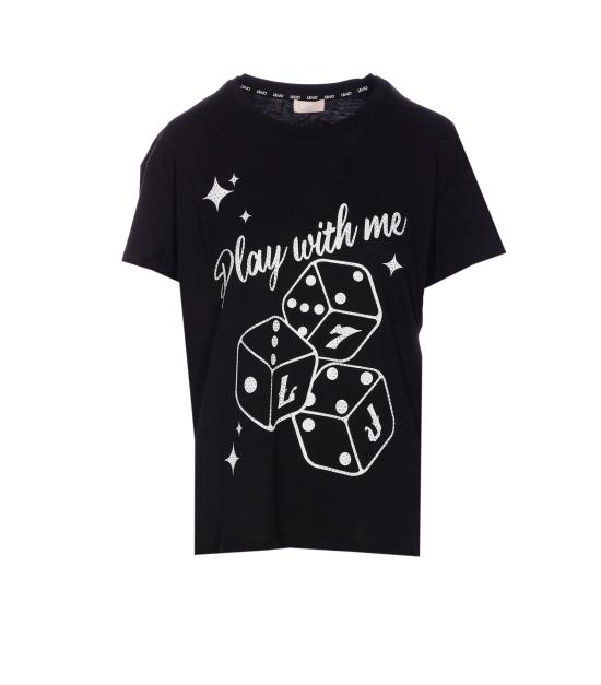 25FW 리우조 반팔 티셔츠 TF5281JS923 U9397 Black