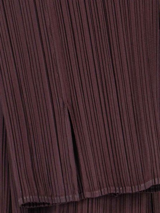 25FW 플리츠플리즈 스트레이트 팬츠 PP58JF115 47 Brown - PLEATS PLEASE