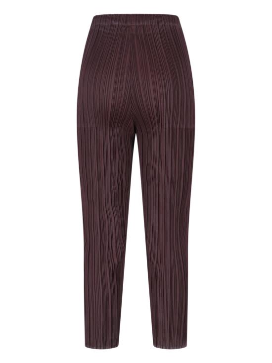 25FW 플리츠플리즈 스트레이트 팬츠 PP58JF115 47 Brown - PLEATS PLEASE