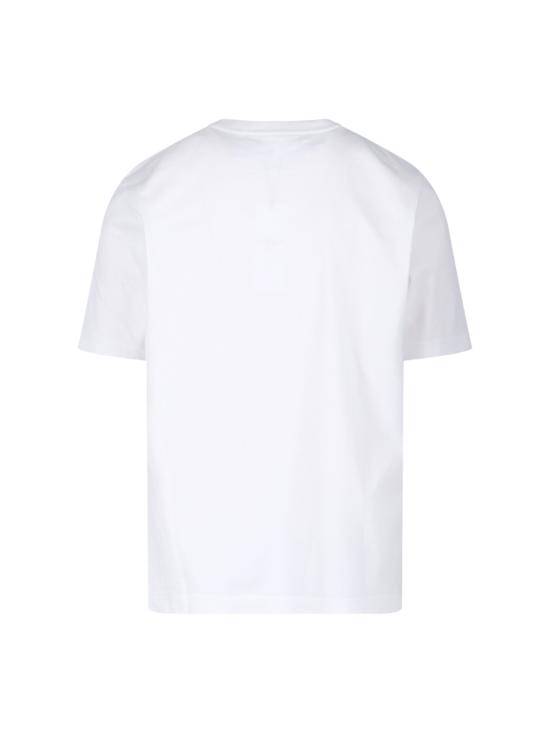 25FW 메종키츠네 필러 컴포트 티셔츠 PM00115KJ7025 P100 White - MAISON KITSUNE