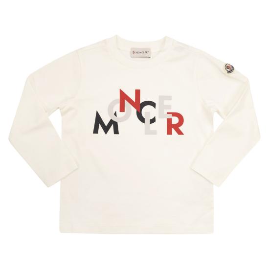 25FW [키즈] 몽클레어 티셔츠 K29548D00001 NATURAL