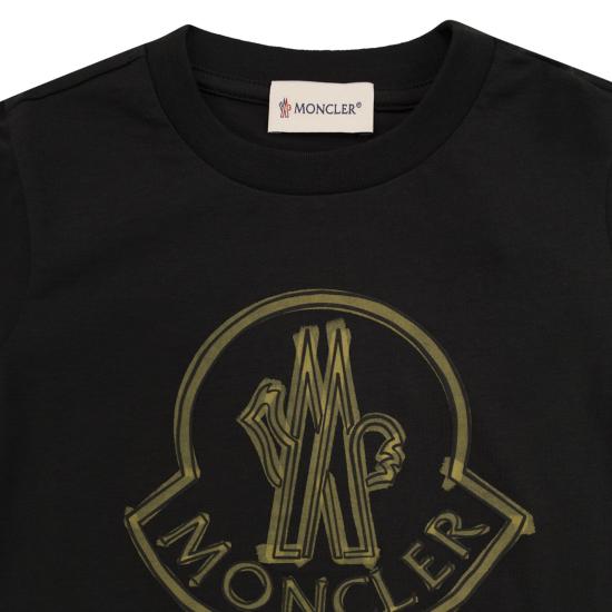 25FW [키즈] 몽클레어 티셔츠 K29548C00026 BLACK - MONCLER