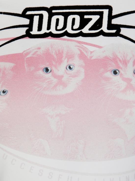 25FW 디젤 반팔 티셔츠 A196550HQAHT 100 BIANCO - DIESEL