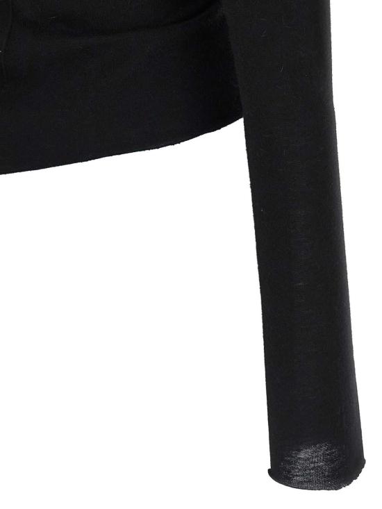 25FW 릭 오웬스 긴팔 티셔츠 RP02E4266JR09 Black - RICK OWENS