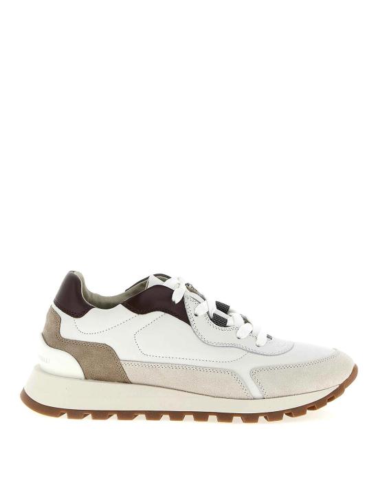  브루넬로 쿠치넬리 스니커즈 MZGSG3028C7592 White
