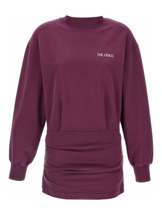  디 아티코 미디 원피스 251WCA00393114 Dark Red